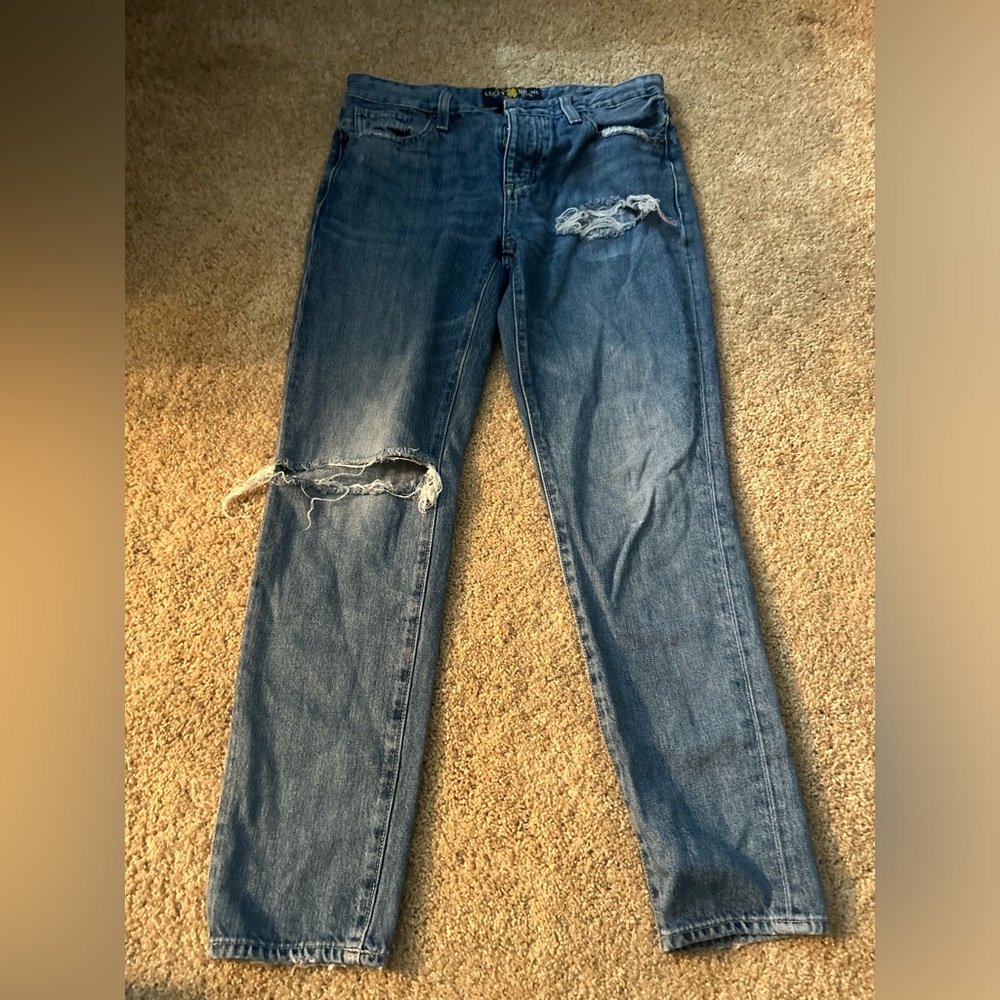 Lucky Brand Indigo Button-Fly Jeans